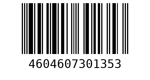 Штрихкод 4604607301353