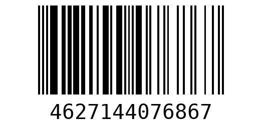 Штрихкод 4627144076867