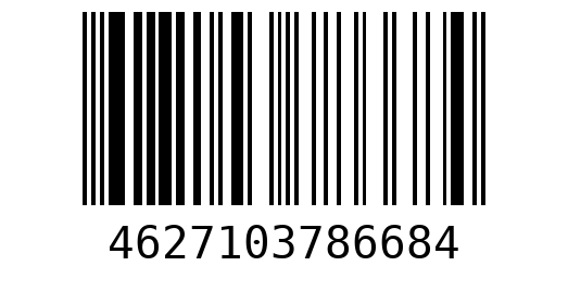 Штрихкод 4627103786684