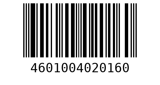 Штрихкод 4601004020160