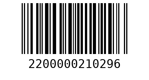Штрихкод 2200000210296