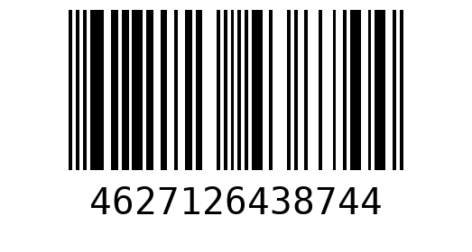 Штрихкод 4627126438744