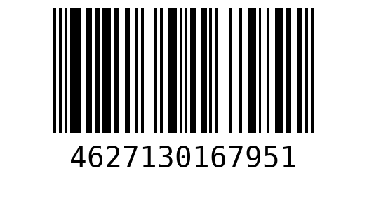 Штрихкод 4627130167951