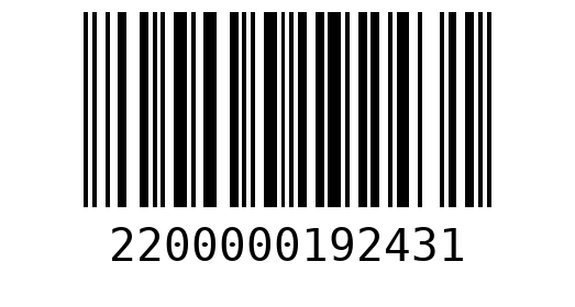 Штрихкод 2200000192431