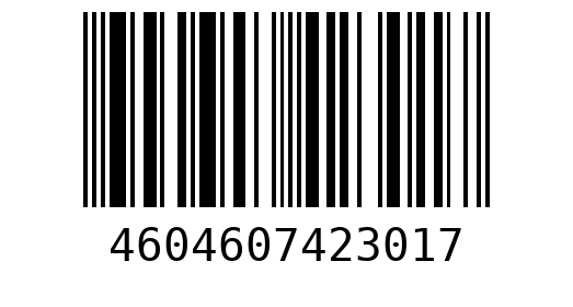 Штрихкод 4604607423017
