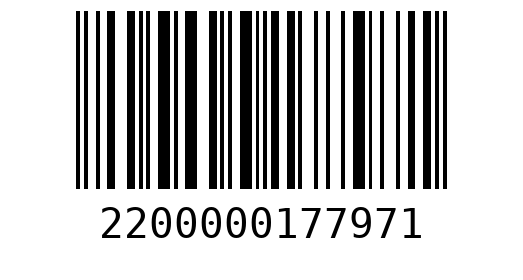 Штрихкод 2200000177971