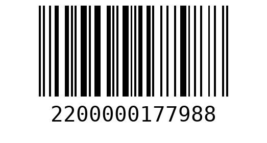 Штрихкод 2200000177988