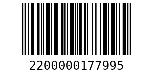 Штрихкод 2200000177995