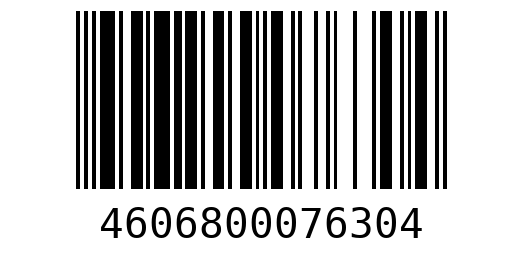 Штрихкод 4606800076304