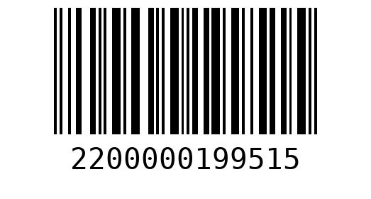 Штрихкод 2200000199515