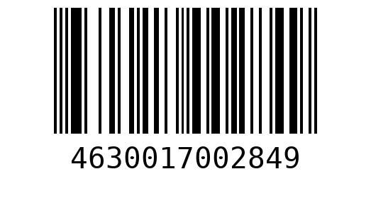 Штрихкод 4630017002849