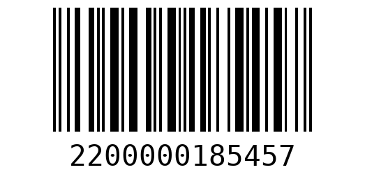Штрихкод 2200000185457
