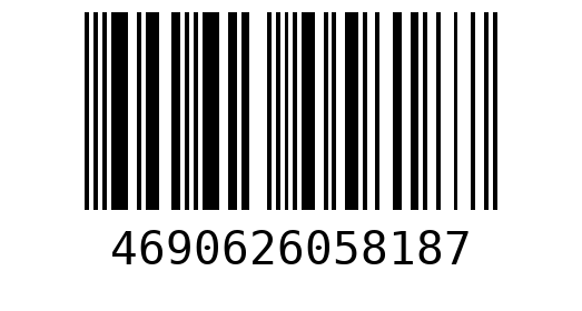 Штрихкод 4690626058187