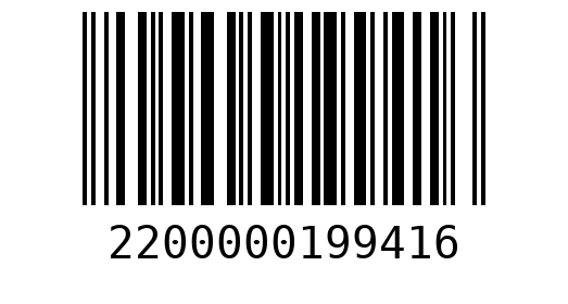 Штрихкод 2200000199416