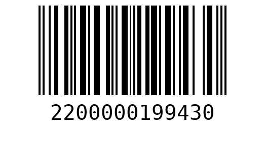 Штрихкод 2200000199430