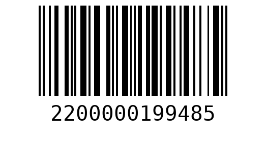 Штрихкод 2200000199485