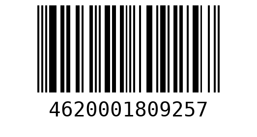 Штрихкод 4620001809257