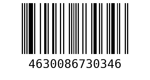 Штрихкод 4630086730346