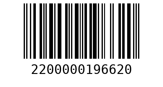 Штрихкод 2200000196620