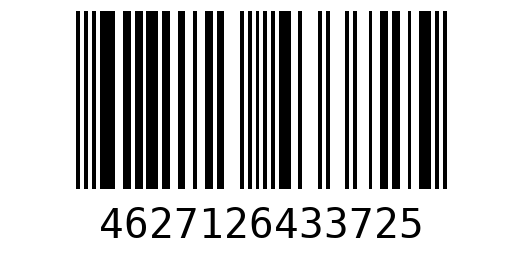 Штрихкод 4627126433725