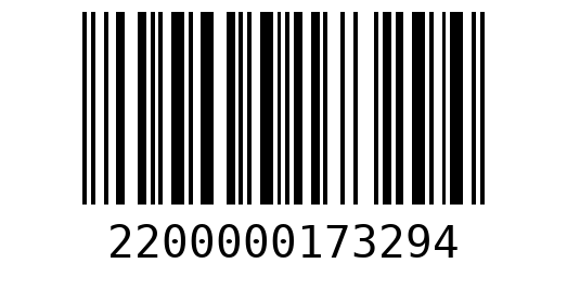 Штрихкод 2200000173294