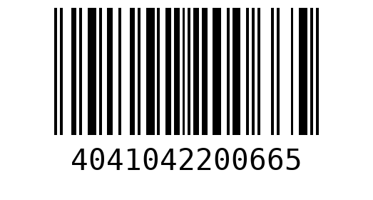 Штрихкод 4041042200665