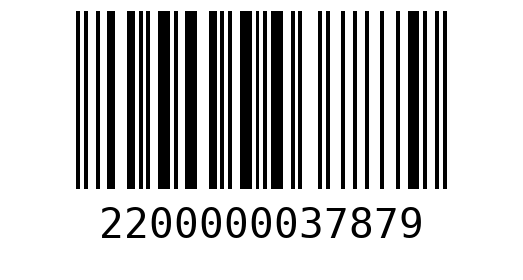 Штрихкод 2200000037879