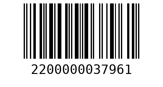 Штрихкод 2200000037961