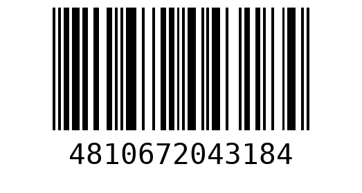 Штрихкод 4810672043184