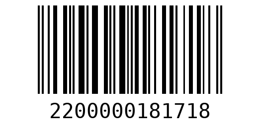 Штрихкод 2200000181718