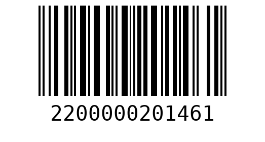 Штрихкод 2200000201461
