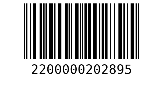 Штрихкод 2200000202895