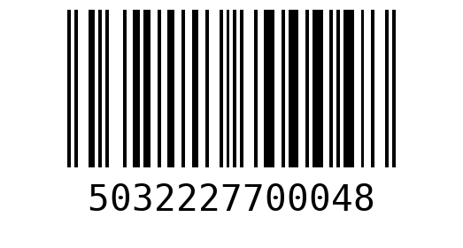 Штрихкод 5032227700048