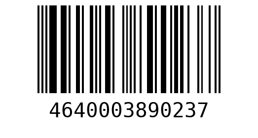 Штрихкод 4640003890237