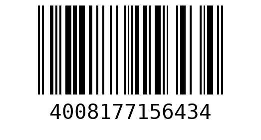 Штрихкод 4008177156434
