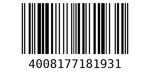 Штрихкод 4008177181931