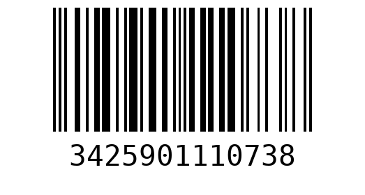 Штрихкод 3425901110738