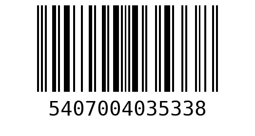 Штрихкод 5407004035338