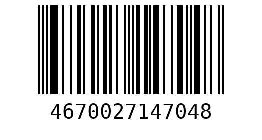 Штрихкод 4670027147048