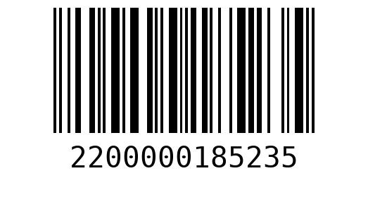 Штрихкод 2200000185235