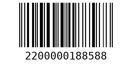 Штрихкод 2200000188588