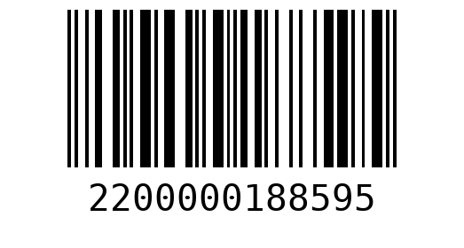 Штрихкод 2200000188595