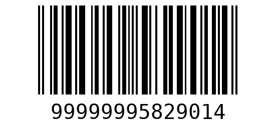 Штрихкод 99999995829019