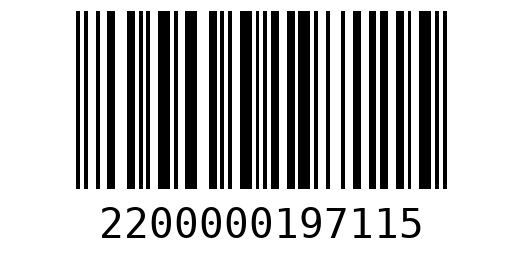 Штрихкод 2200000197115
