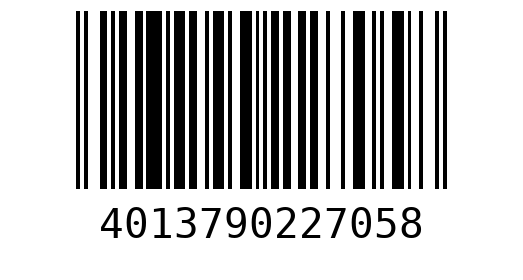 Штрихкод 4013790227058