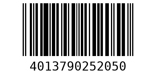 Штрихкод 4013790252050