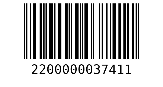 Штрихкод 2200000037411
