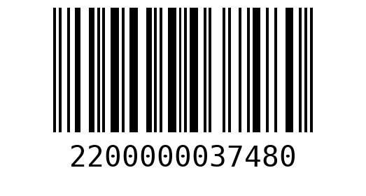 Штрихкод 2200000037480