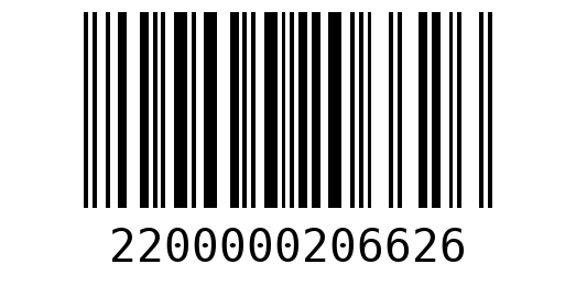 Штрихкод 2200000206626