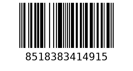 Штрихкод 8518383414915